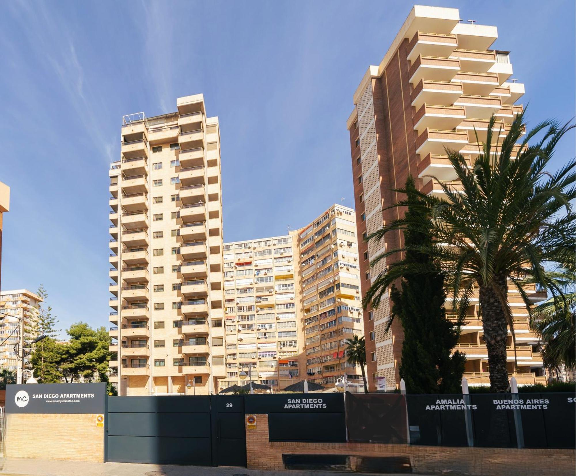 San Diego Apartments By Mc Benidorm Kültér fotó